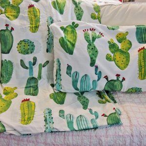 King size duvet cover with cactus, from Simons House